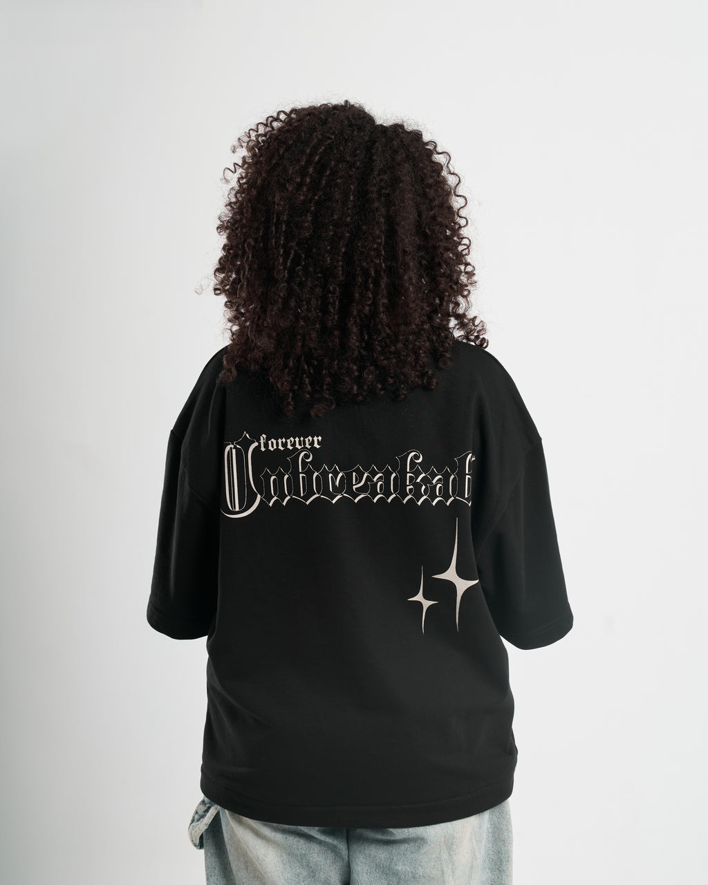 GOLDSTAMP BLACK BOXY TEE