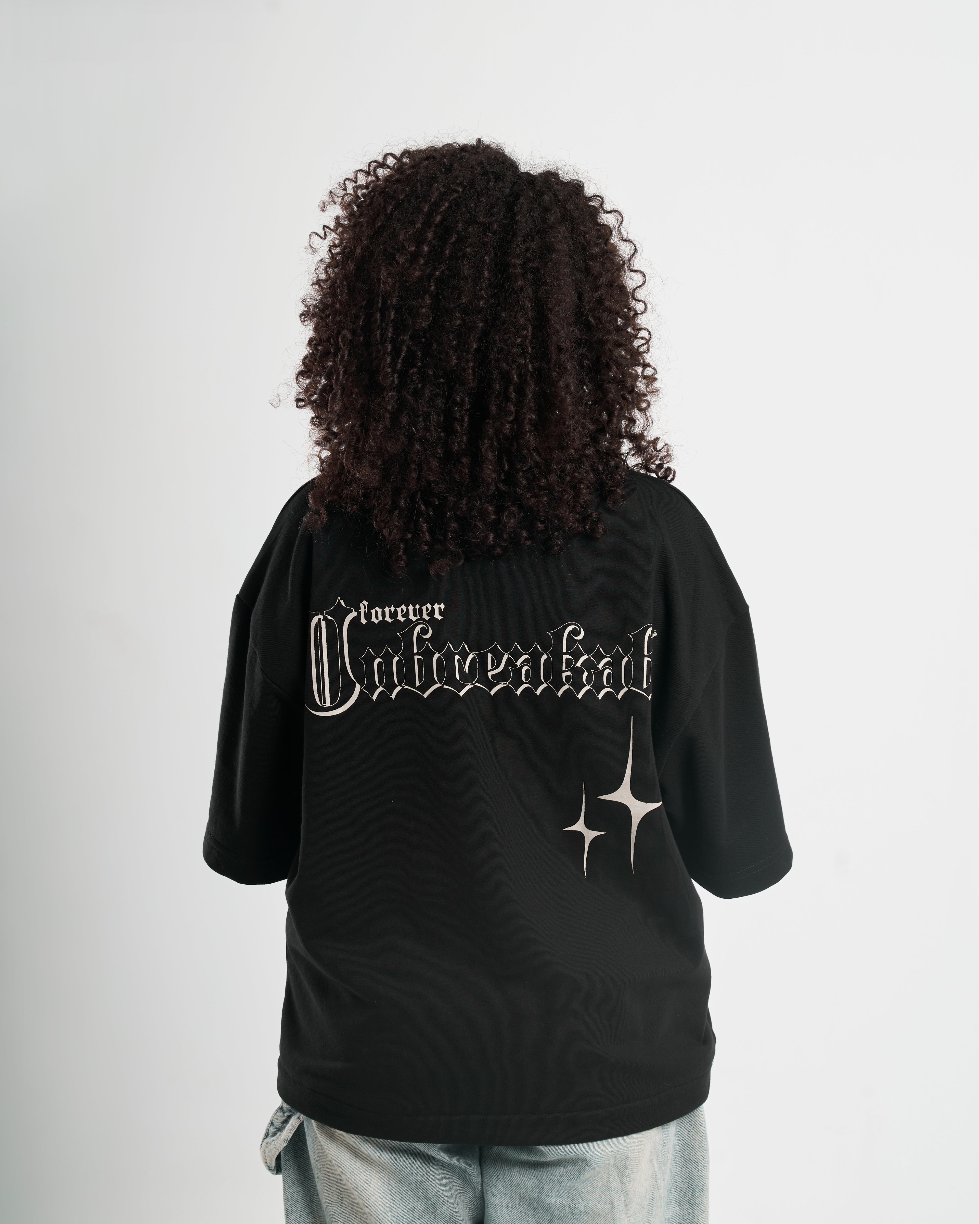 GOLDSTAMP BLACK BOXY TEE