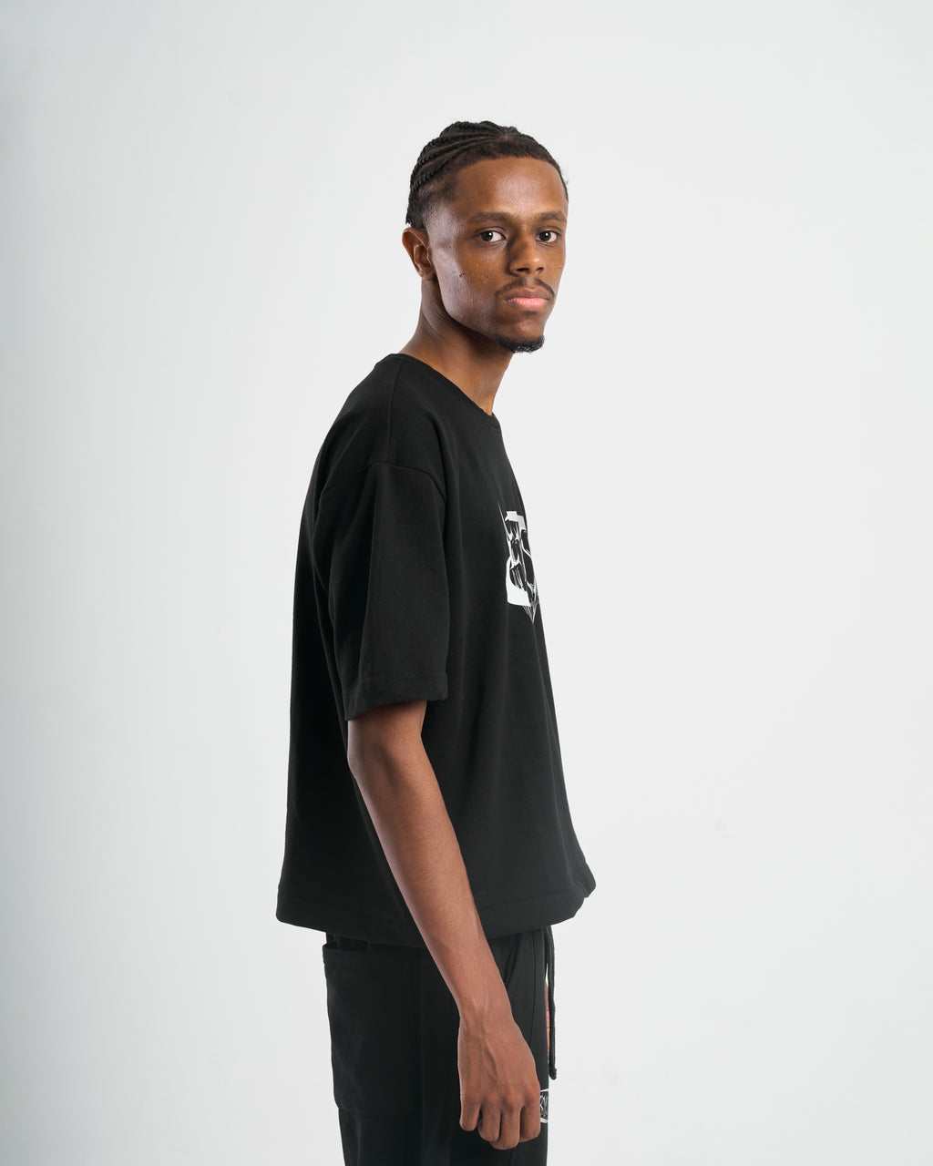 METALCORE BLACK BOXY TEE